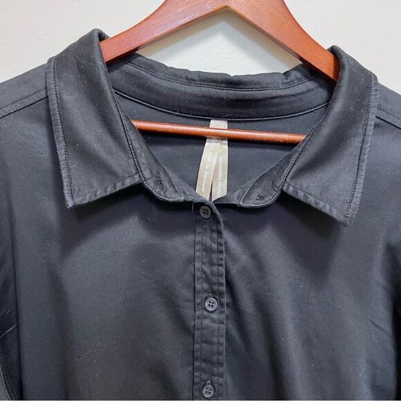 Pennington’s Black Button Down Shirt Size 5x - Picture 3 of 7